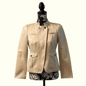 Banana Republic Military Tailored Blazer Size 4P